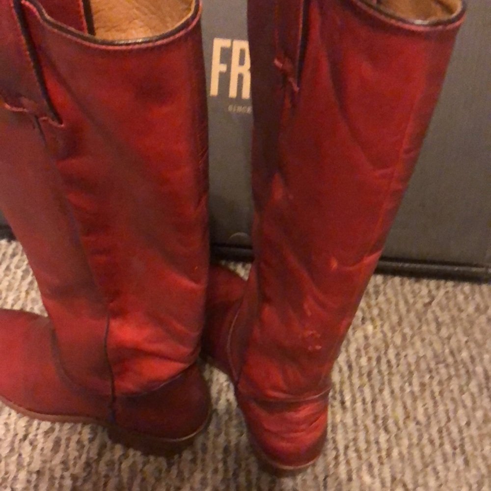 Frye Carson pull on boots - Picture 7 of 8